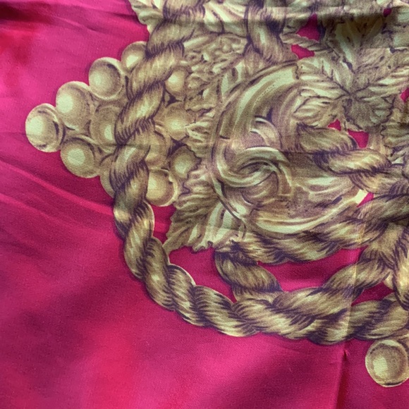 CHANEL PARIS Vintage Silk Scarf - Picture 5 of 9